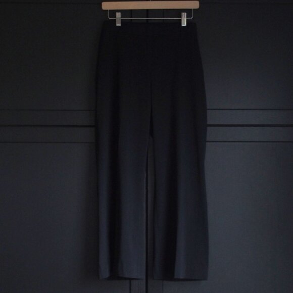 Northern Reflections | Vintage Black Cropped, Smart Stretch Slacks/Trousers - Picture 1 of 7